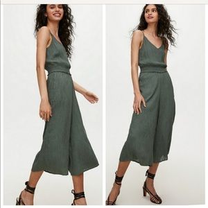 Aritzia wilfred irene jumpsuit, green